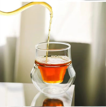 Double-layer Glass Cup Set for Espresso and Tea