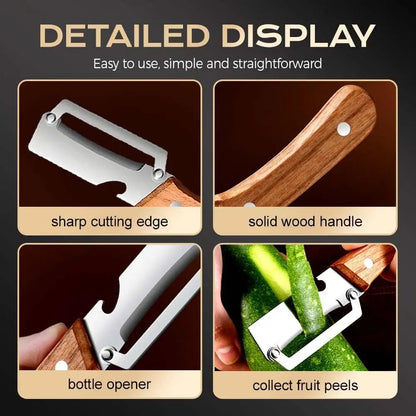 3-in-1 Ultra Sharp Vegetable Peeler & Cutter