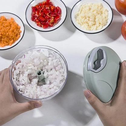500/900ML Manual Meat Mincer Garlic Chopper