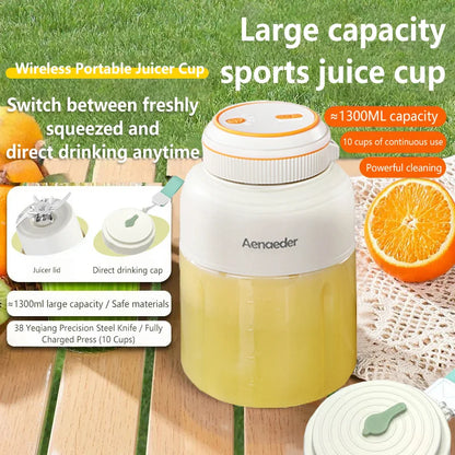 JuiceGo™ Portable Blender 🍓⚡ — Fresh Juice Anywhere Anytime