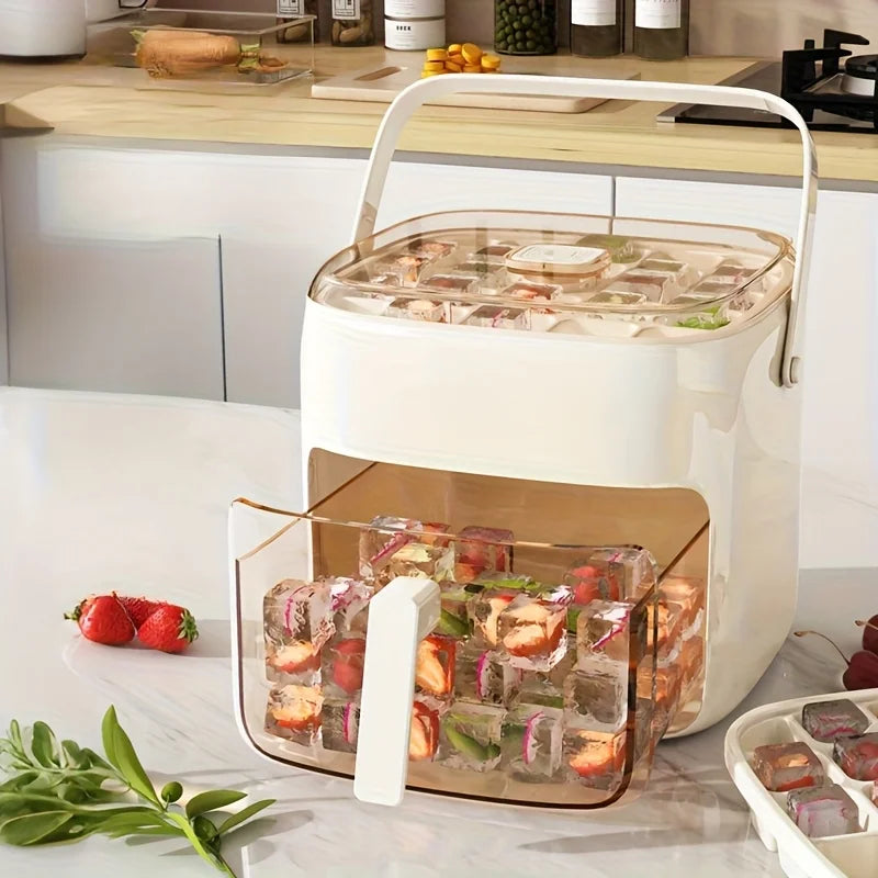 ChillPress™ Ice Maker ❄️ — 48 Cubes with Easy Pop Release