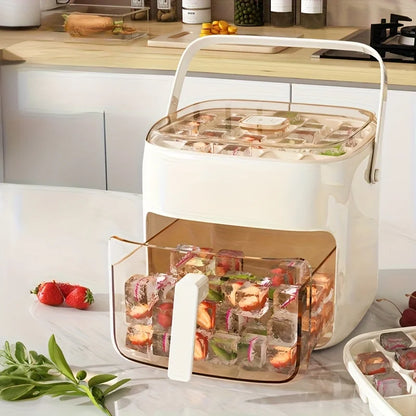 ChillPress™ Ice Maker ❄️ — 48 Cubes with Easy Pop Release