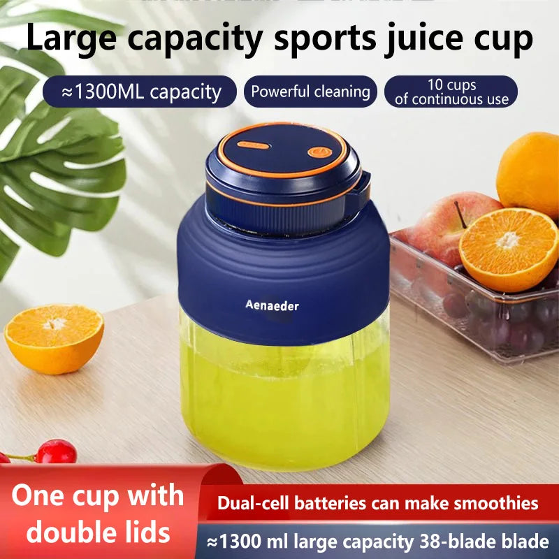 JuiceGo™ Portable Blender 🍓⚡ — Fresh Juice Anywhere Anytime